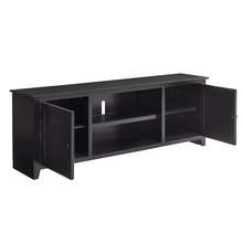Load image into Gallery viewer, 80 Inch Black Console