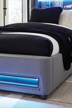 Load image into Gallery viewer, Cayberry Bluetooth Upholstered Bed