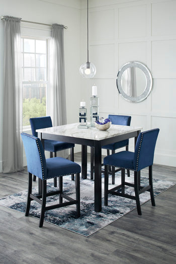 Cranderlyn Counter Height Dining Table and Bar Stools