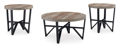 Deanlee Occasional Table Set (Set of 3)