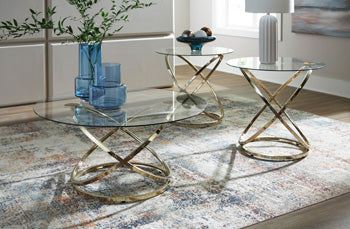 Champagne Occasional Table (Set of 3)