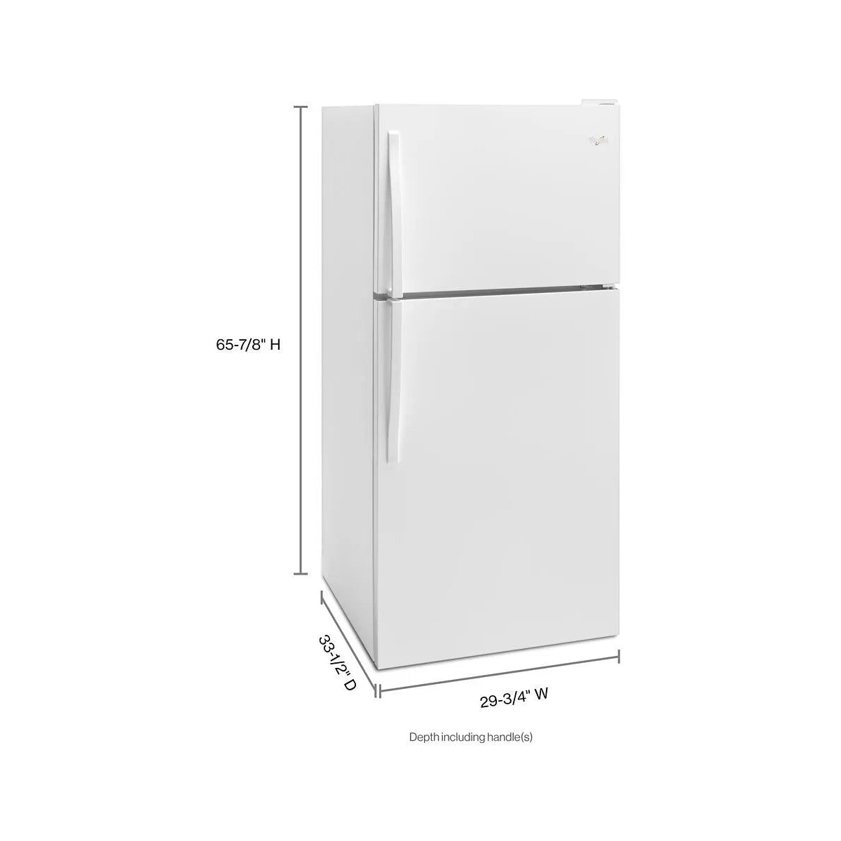 18.2 cu. ft. Top Freezer Refrigerator Easy Rental