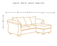 Load image into Gallery viewer, Darcy - Sofa Chaise
