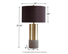 Load image into Gallery viewer, Jacek - Metal Table Lamp (2/CN)
