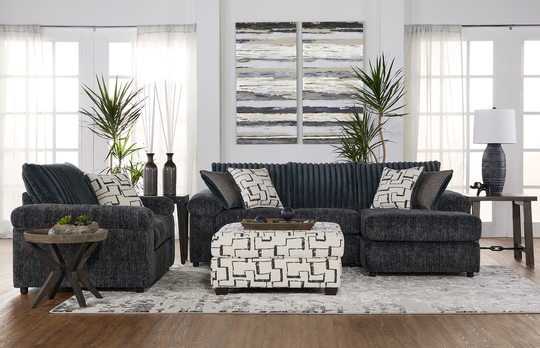 Galactic Charcoal Sectional