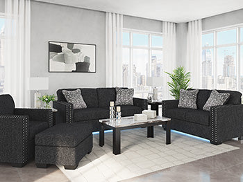 Jasmine Peaks Sofa and Loveseat