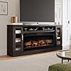 Classic Flame Hutchinson 70" Infrared Electric Fireplace Entertainment Center & 42" Linear Firebox - Oak Espresso