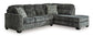 Lonoke Gunmetal Sectional