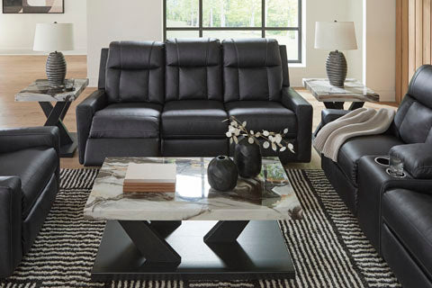 Carbon Reclining Sofa and Recliner