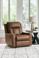 Caramel Reclining Sofa and Recliner