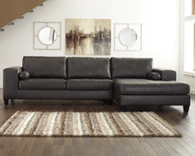 Load image into Gallery viewer, Charcoal 2-Piece Sectional with Chaise
