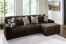 Load image into Gallery viewer, Midnight Madness Chocolate Sectional Sofa with Chaise
