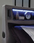 Cayberry Bluetooth Upholstered Bed