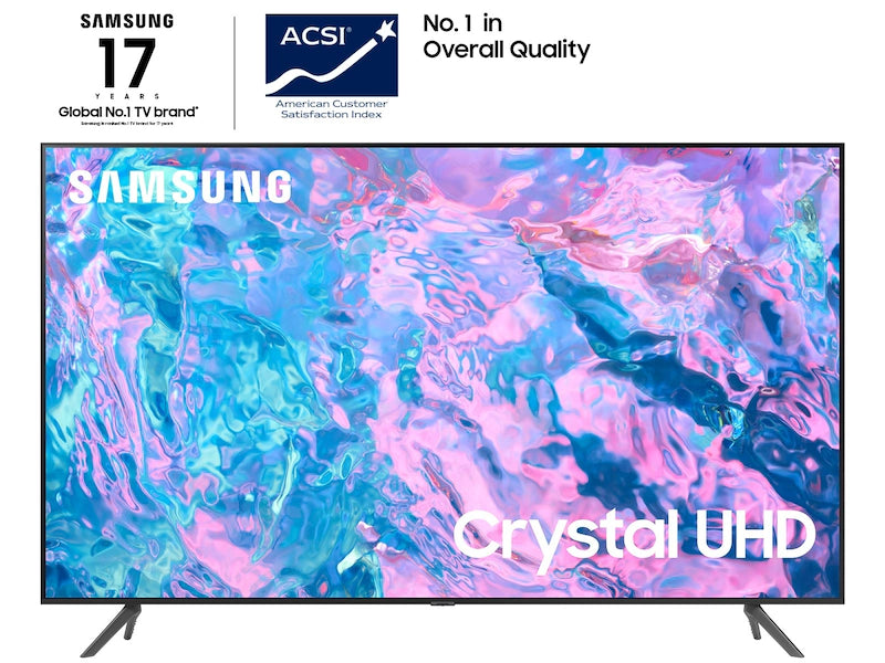 Samsung 75 inch CU7000 Series Class Smart TV Crystal UHD 4K HDR with Alexa Built in