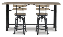 Load image into Gallery viewer, Lesterton Long Counter Table with 2 Barstools
