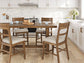Caralynn Table with 4 Chairs