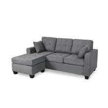 Load image into Gallery viewer, Gray Reversible Sofa Chaise
