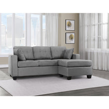 Load image into Gallery viewer, Gray Reversible Sofa Chaise
