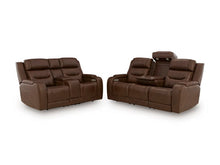 Load image into Gallery viewer, Knightington PWR REC Sofa and Loveseat w/Audio Seating
