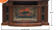 Load image into Gallery viewer, MAHOGANY FIREPLACE
