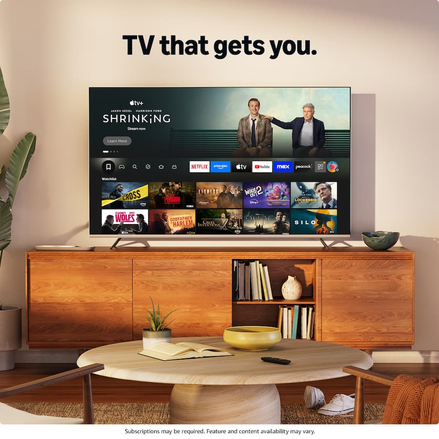Hisense 55 Inch QD6 Series QLED Fire TV