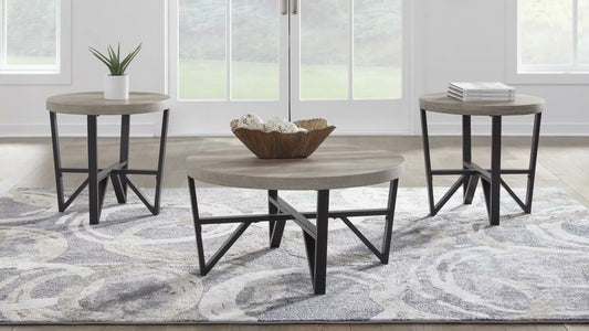 Deanlee Occasional Table Set (Set of 3)