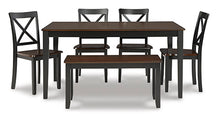 Load image into Gallery viewer, Larsondale - Dining Room Table with 4 Chairs and a Bench
