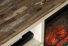 Load image into Gallery viewer, Willowton - LG TV Stand w/Fireplace Option
