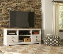 Load image into Gallery viewer, Willowton - LG TV Stand w/Fireplace Option
